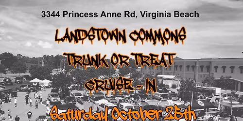 Landstown Commons Trunk or Treat Cruise-In