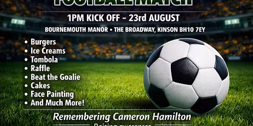 CAM Charity Football Match