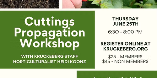Cuttings Propagation Workshop