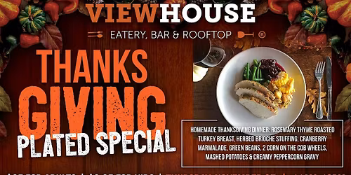 Thanksgiving Plated Special