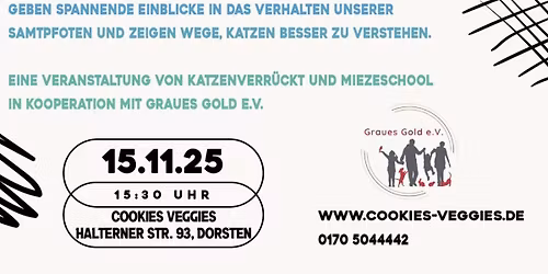 Von Miezen und Menschen \u2013 ein Vortrag \u00fcber Katzenverhalten