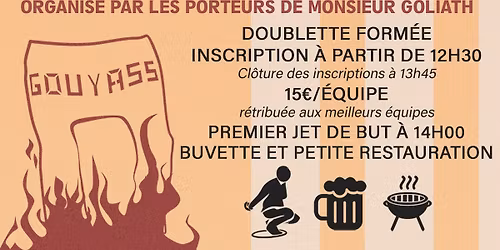 Concours de p\u00e9tanque du Br\u00fblage Marronne Gouyass