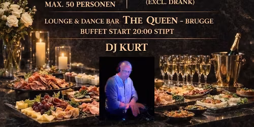 EXCLUSIEVE KOUD BUFFET PARTY THE QUEEN 