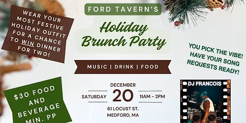 Ford Tavern Holiday Brunch