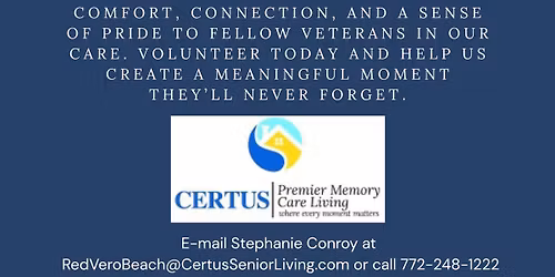 Looking for Veterans! Veteran's Day Service.