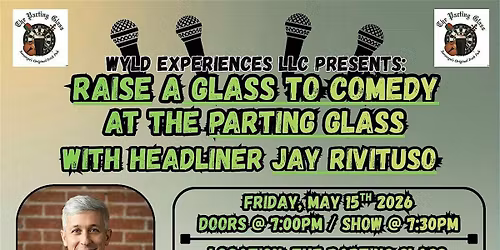 Raise a Glass to Comedy at the Parting Glass with Headliner Jay Rivituso