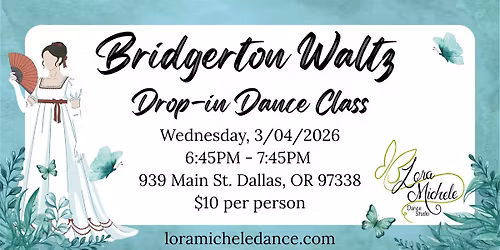 Bridgerton Waltz Drop-in Dance Class