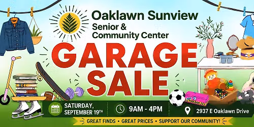 Oaklawn Sunview Community Garage Sale