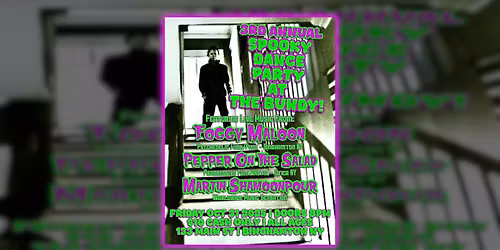 3rd Annual Spooky Dance Party!! - Live a the Bundy Museum Annex Theater
