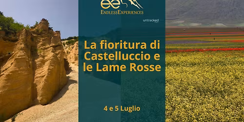 La fioritura di Castelluccio e le Lame Rosse. Un weekend sui Sibillini