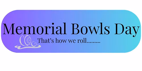 The Terry Smith Memorial Bowl Day