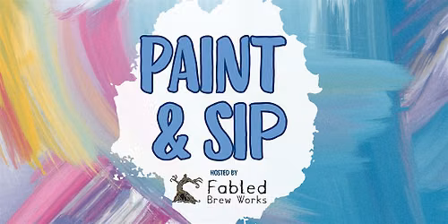 Paint & Sip at Fabled Brew Works: Dragon