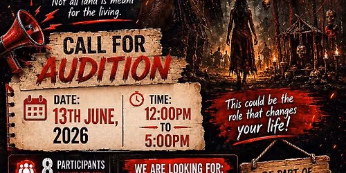 Strage Land Movie Audition