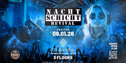 NACHTSCHICHT REVIVAL - DELUXE EDITION @O-der Klub || 3 Floors