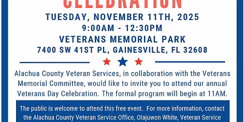Veterans Day Celebration