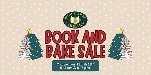 Book and Bake Sale