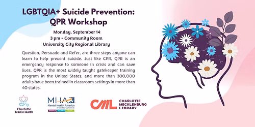 LGBTQIA+ Suicide Prevention: QPR Workshop