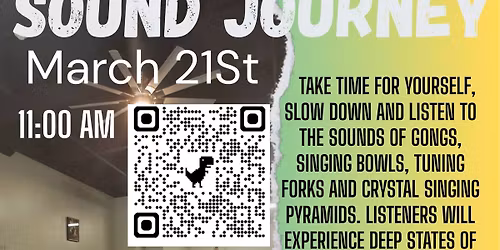 Join us for a Sound Journey March 21St