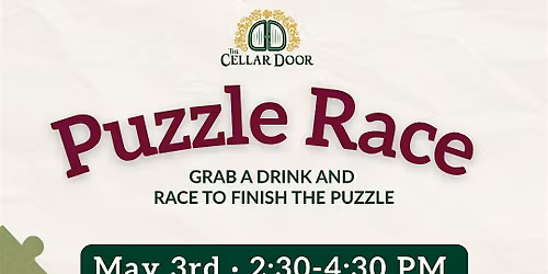 Puzzle Race at The Cellar Door
