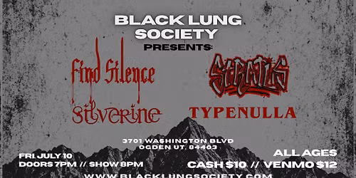 FIND SILENCE, STRATUS, SILVERINE & TYPENULLA LIVE
