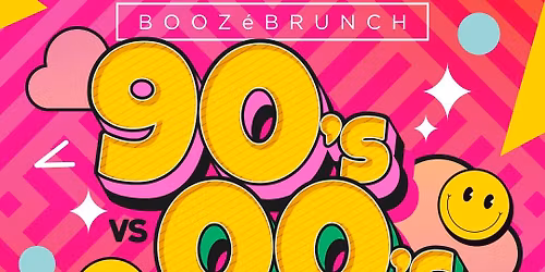 90s VS 00s BANK HOLIDAY BOOZe BRUNCH 