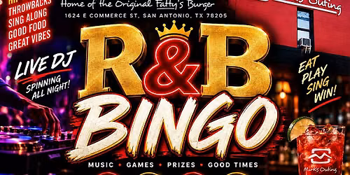R&B Bingo at Mark's Outing - San Antonio, TX