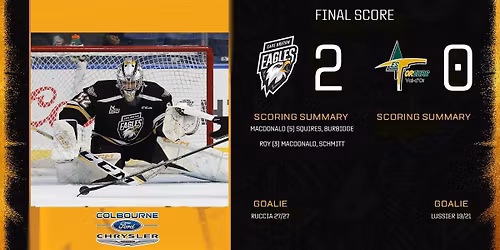 Val-d'Or Foreurs at Cape Breton Eagles