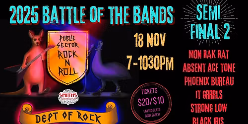 Dept of Rock 2025 Battle of the Bands - Semi Final 2