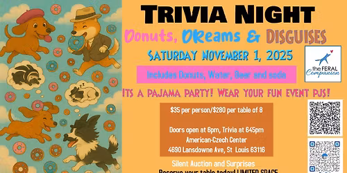Trivia!!! Donuts, Dreams and Disguises 
