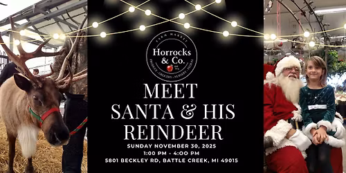 Meet Santa, His Reindeer and a Princess!