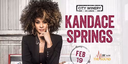 Kandace Springs presented by WSIE 88.7 at City Winery STL