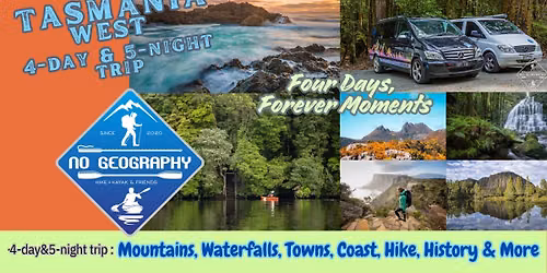 Stunning TASMANiA West 4-Day & 5-Night Trip:Mountains, Waterfalls, Towns, Coast