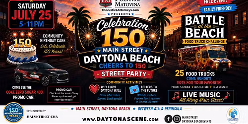 Celebration 150: Main Street Daytona Beach Street Party