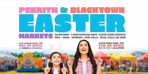 Penrith and Blacktown Easter Markets