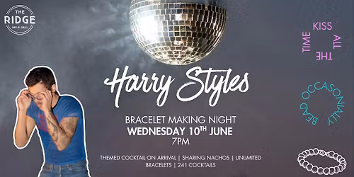 Harry Styles Bracelet Making