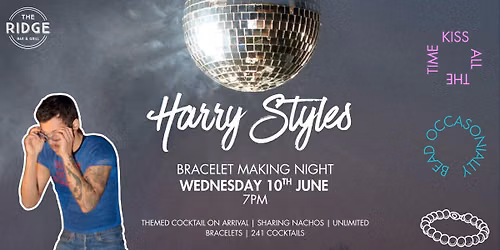 Harry Styles Bracelet Making