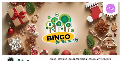 Day 4: Bingo in the Park Holiday (12 Days of Cheer at Frank H. Ball) - FREE