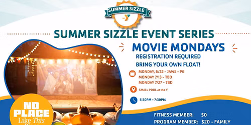 Dive Into Summer with Movie Mondays at the Y!
