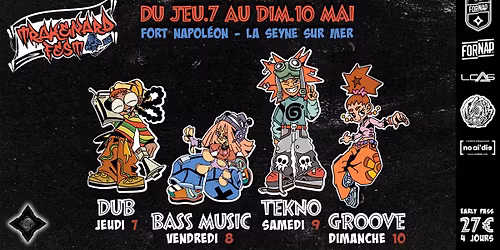 TRAKENARD fest - 4 dates, 4 univers, une m\u00eame intensit\u00e9.