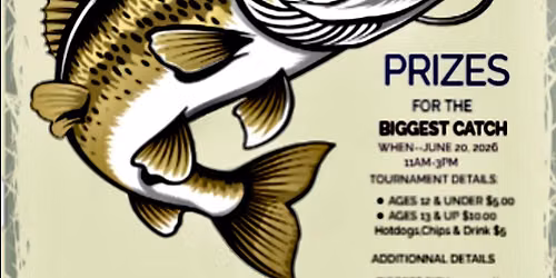 1st Annual Fishing tournament 
