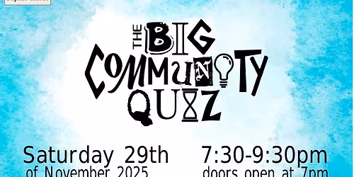The Big Community Quiz 2025