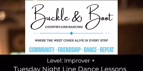 Tuesday Night 'Improver+' Line Dance Lessons in Buckley\/Bonney Lake