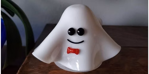 Fused Glass Halloween Ornaments