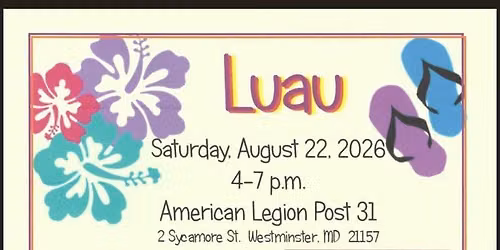 An American Legion Auxiliary Luau! \ud83c\udf3a 
