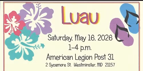 An American Legion Auxiliary Luau! \ud83c\udf3a 