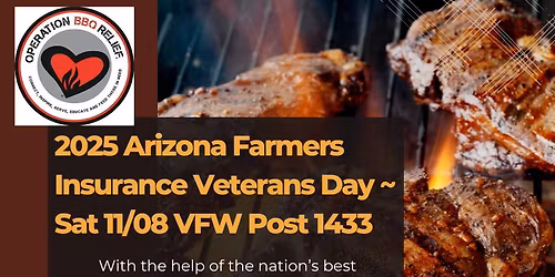 2025 Arizona Farmers Insurance Veterans Day ~ Volunteering