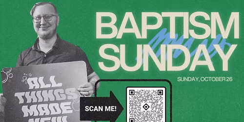 Baptism Sunday