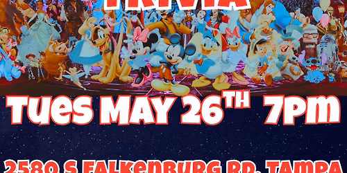 Disney Trivia @ Bubba's 33 Tampa