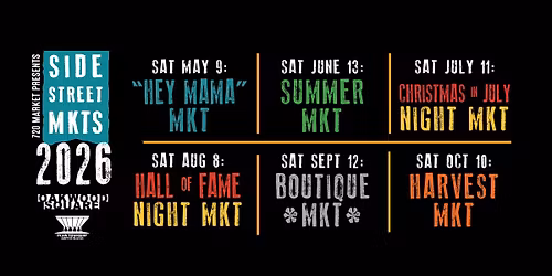 SidestreetMKTS Second Saturdays 2026