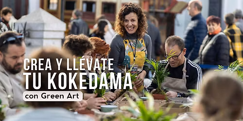 Crea tu Kokedama japon\u00e9s el 14 de junio en Mercado de Motores